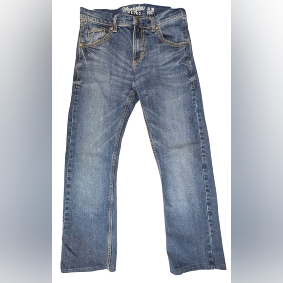 Wrangler Straight Jeans Retro Slim Boot Fit - Picture 15 of 16